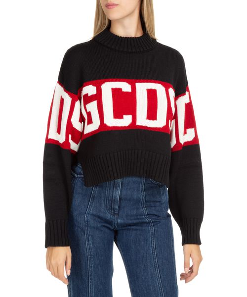 Band Logo Wool Sweater