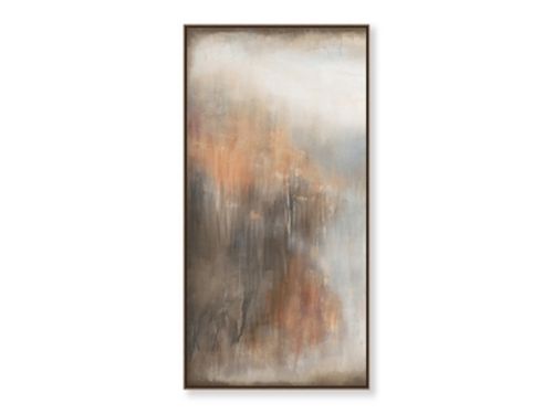 Terracotta Haze Canvas - Panel I Small
