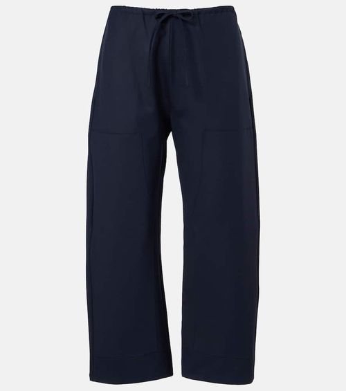 Jane wool-blend wide-leg pants