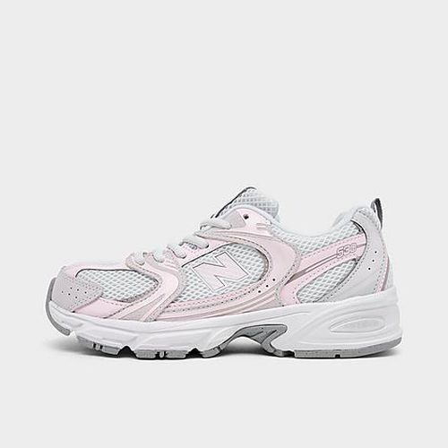Big Kids 530 Casual Shoes in Grey Matter/Pink Salt