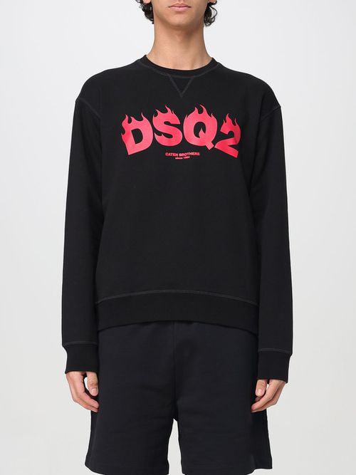 Sweatshirt DSQUARED2 Men color Black