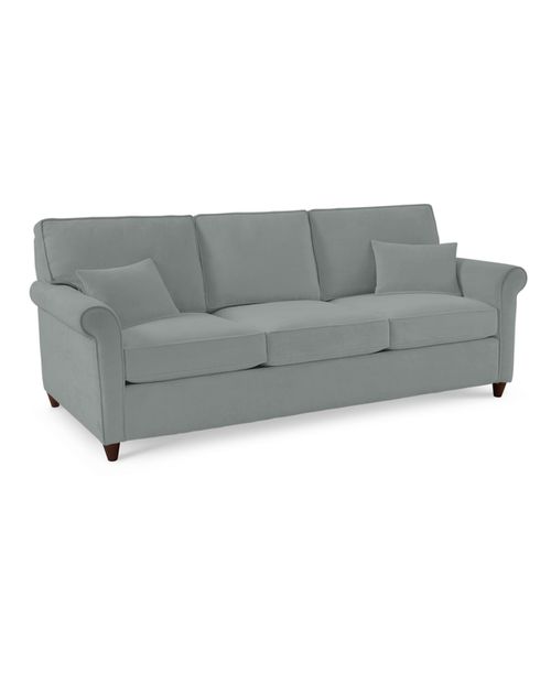 "Lidia 82"" Fabric Sofa, Created for Gypsy Smoked Pearl Gray"