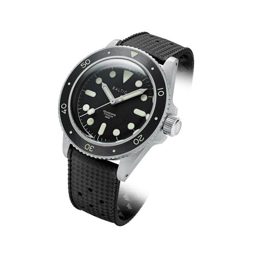 Aquascaphe Titanium Automatic Black Dial Mens Watch AQUATITBLK