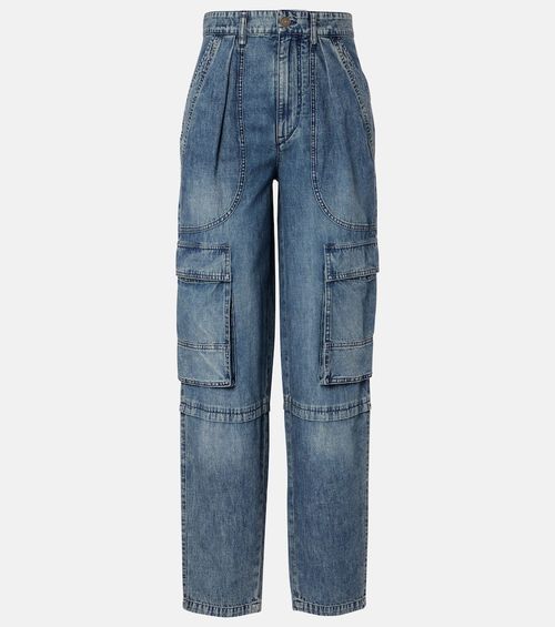 Nayla high-rise cargo jeans