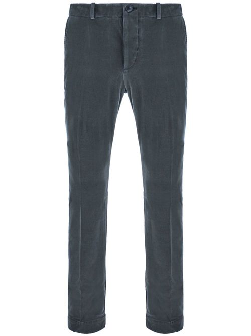Corduroy chino pants - Grey