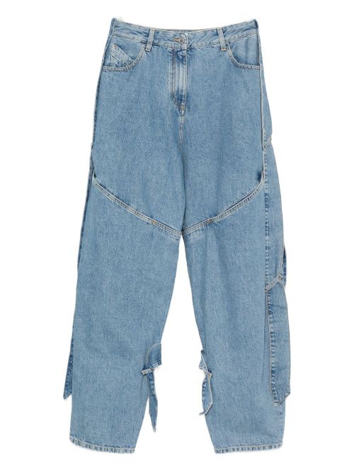Denim cotton jeans