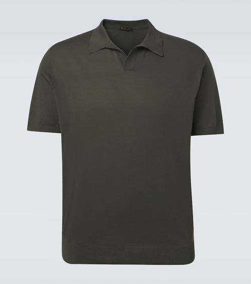 Cotton polo shirt