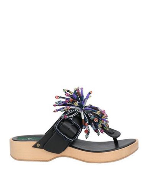 Woman Thong sandal Black
