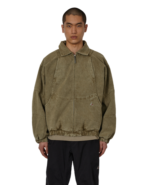 ROA Ash Canvas Jacket Green Coats And Jackets Male