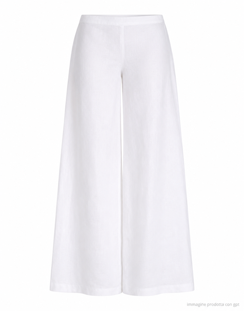 White Linen Trousers