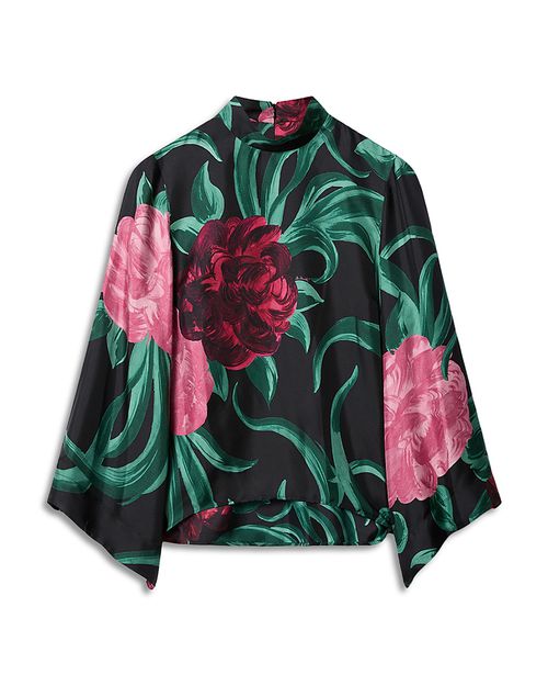 Make an Exit Silk Top