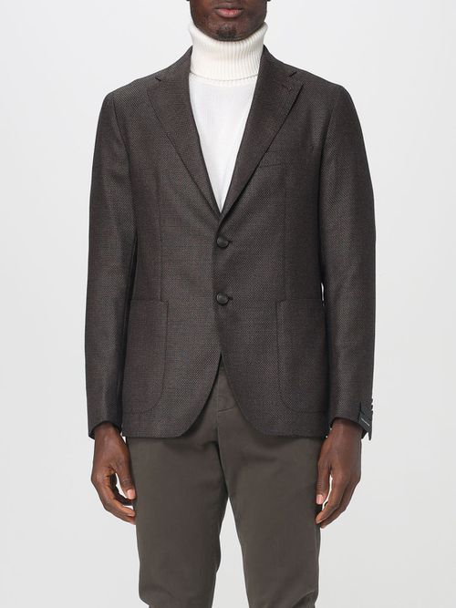 Blazer Men color Brown