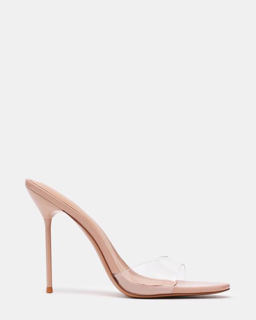 Steve Madden Women's Davina Mule Heels - Clear - - Leather