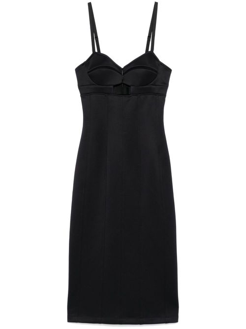 Bodycon midi dress - Black