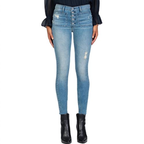 Ava Patch Pocket Skinny Jeans In One Last Time