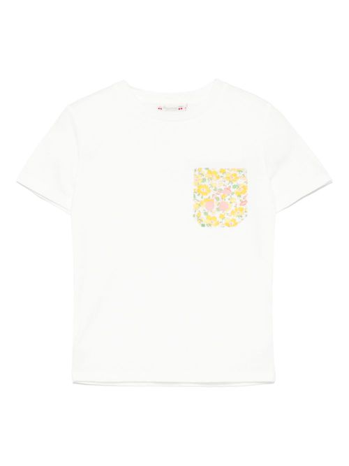 Floral-print T-shirt - White