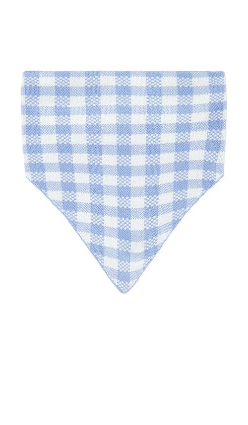 525 America Rio Gingham Hair Scarf in Lavender