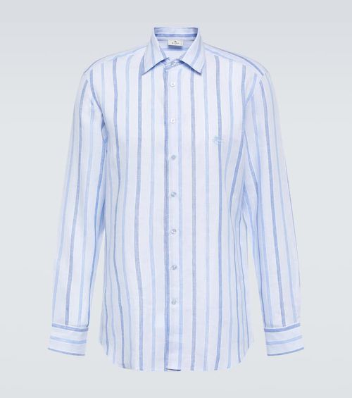 Striped linen shirt