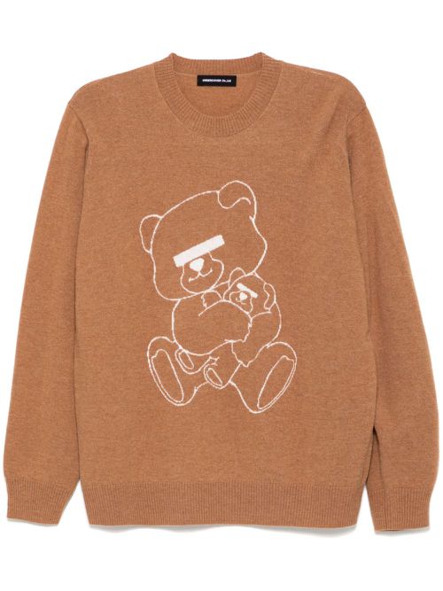 Crew-neck jumper - Brown