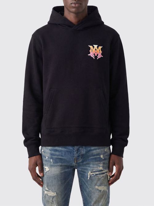 Sweatshirt Men color Black