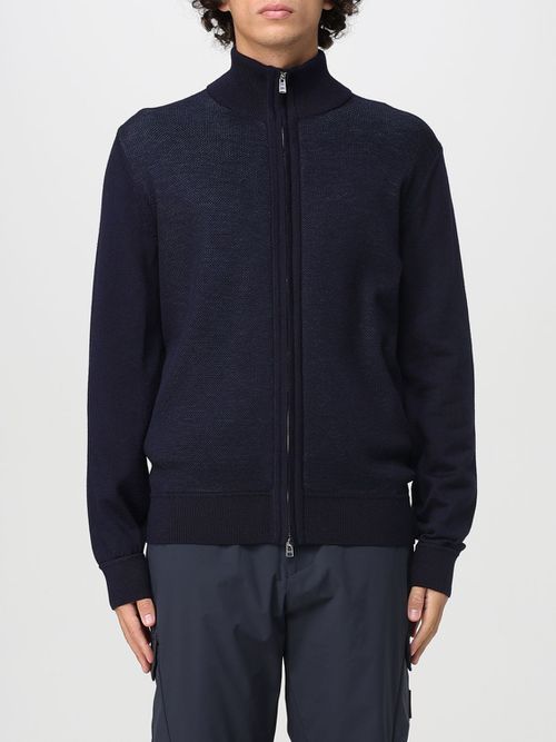 Cardigan Men color Blue