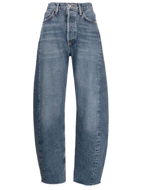 Dara mid-rise tapered jeans - Blue