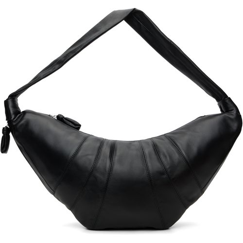Black Large Croissant Bag