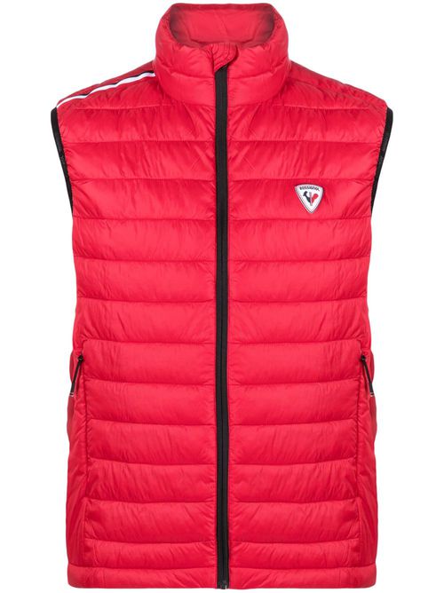 Rossi logo-patch gilet - Red
