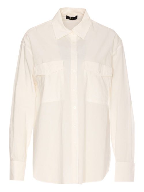 Eleh long sleeve shirt - White