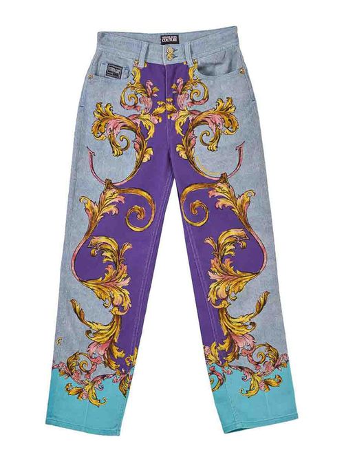 Nina Placed Baroque Trousers