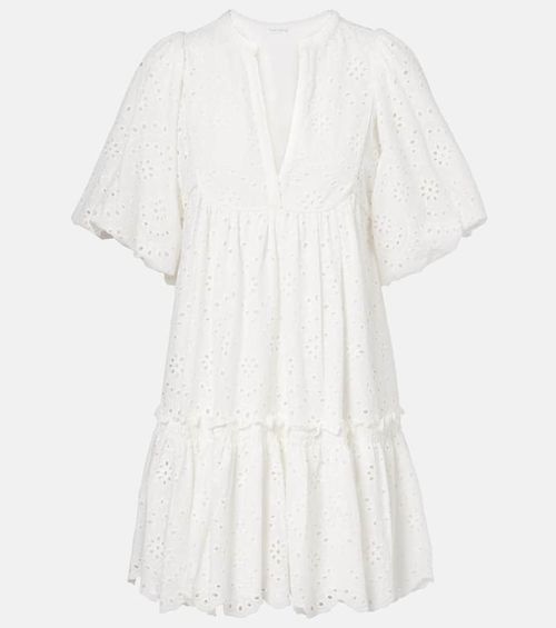 Cruz broderie anglaise cotton minidress
