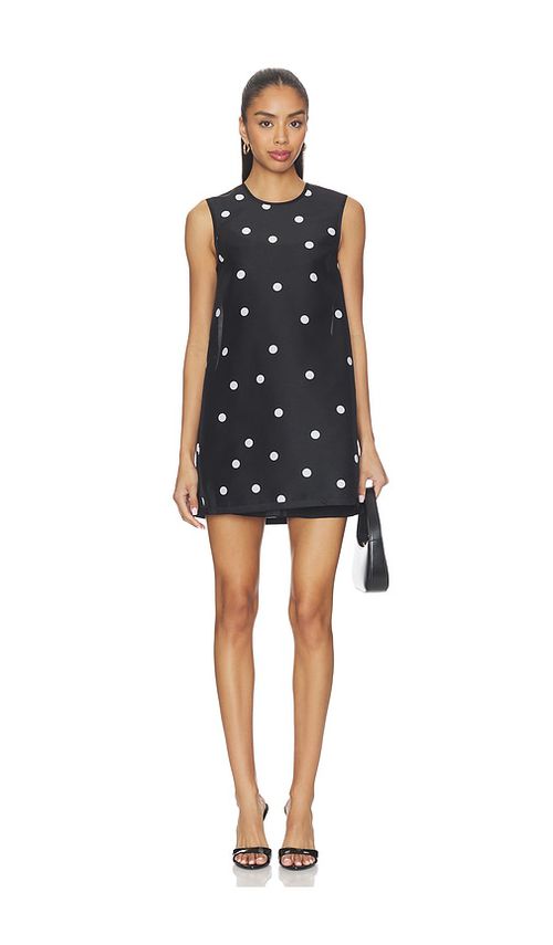 alexis black and white dress Alexis Zilez Dress In White/blaak