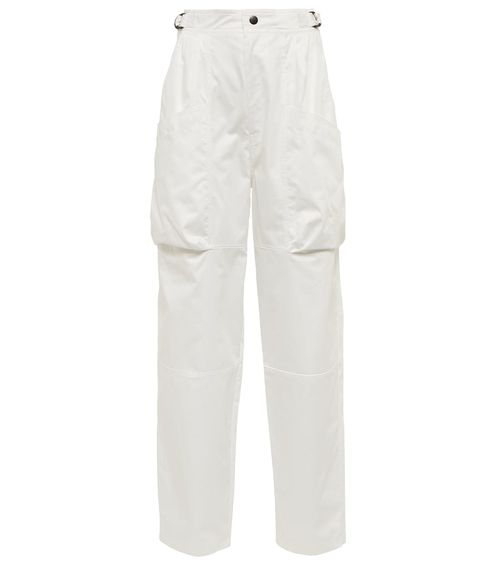 Ferima high-rise tapered cotton pants