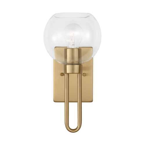 Codyn 1-Light Bathroom Vanity Light in Satin Bra