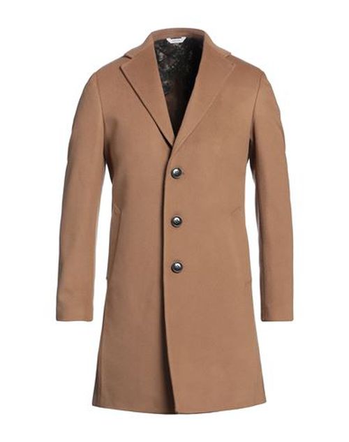Alessandro Gilles Man Coat Camel Size 44 Wool, Polyester, Cashmere