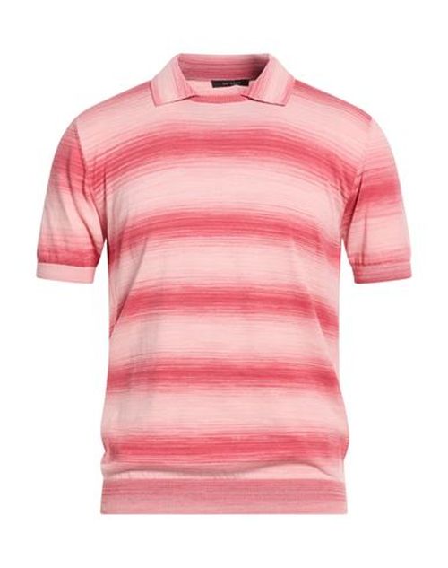 Man Sweater Coral Size 40 Cotton, Polyester
