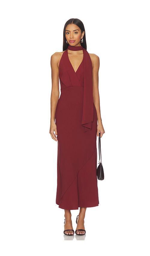 ASTR the Label Hilaire Dress in Brown. XS. Also in L, M
