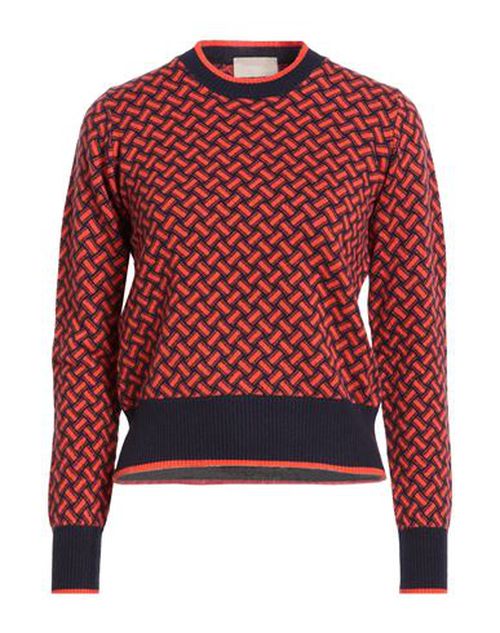 Woman Sweater Tomato red Size S Cashmere