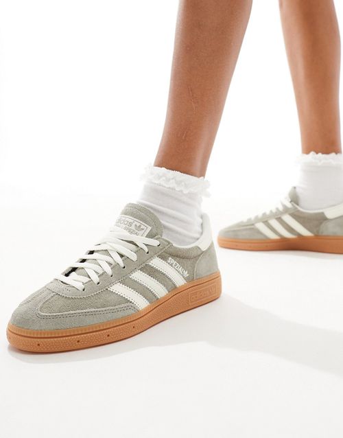 Handball Spezial sneakers in gray and white