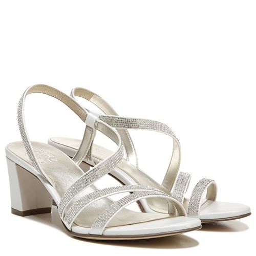 Women's Vanessa 2 Strappy Dress Sandals (White Fabric)