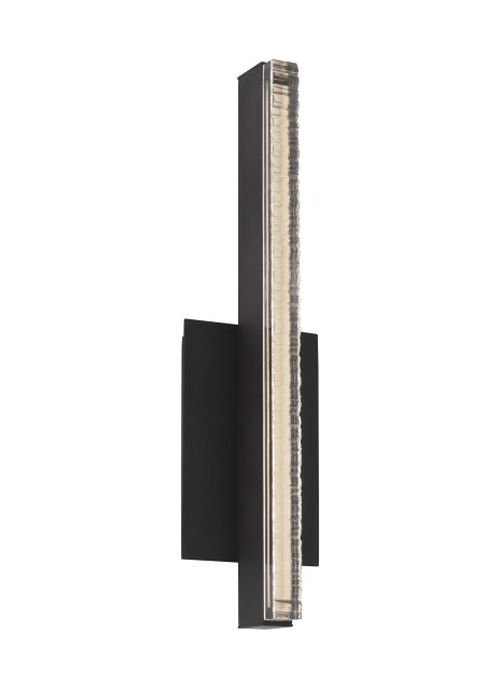Nightshade Black LED Wall Sconce from the Serre Collection