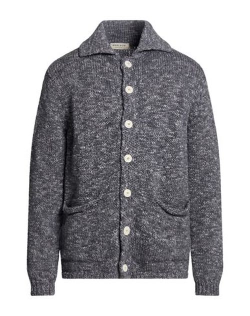 Man Cardigan Grey Size M Wool