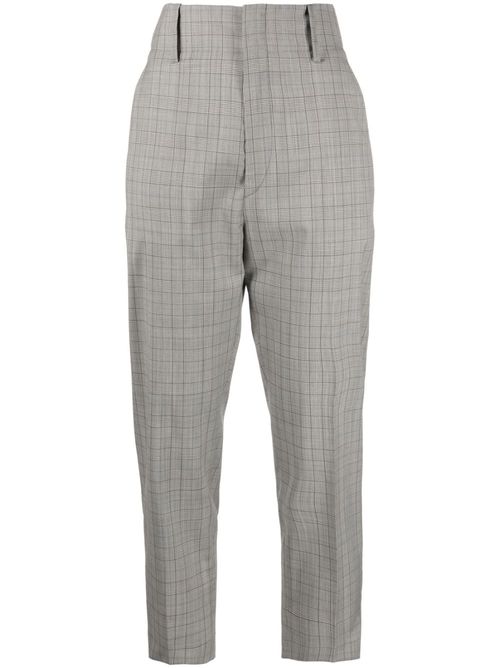 Naolia virgn-wool trousers - Grey