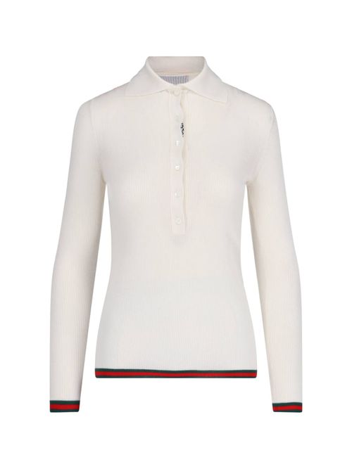 Web Knit Polo Shirt