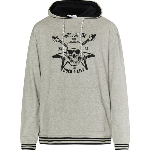 Mo Hoodie Herren Grau Melange