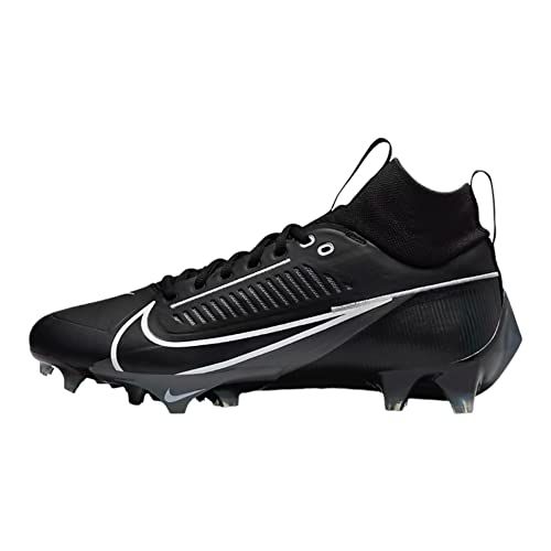 Nike Vapor Edge Pro 360 2 Men's Football Cleats (DA5456-001,Black/White-Black)
