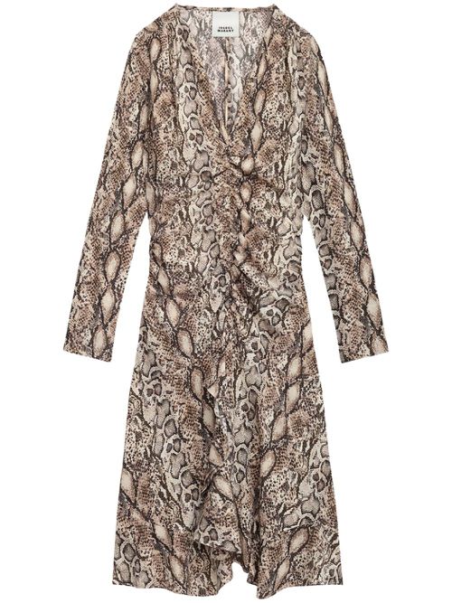 - Octavia Printed Mini Dress