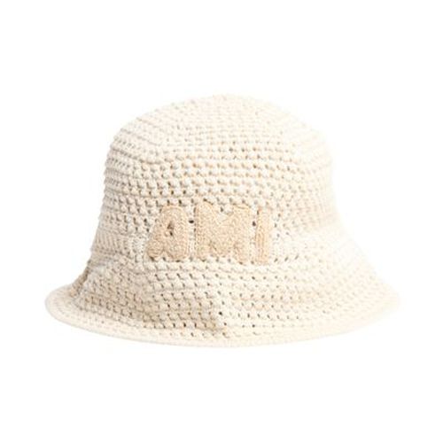 Ami patch bucket hat