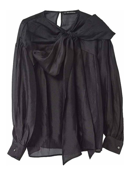 Evening Metallic Blouse