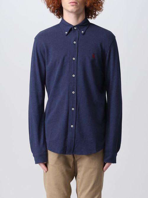 Shirt Men color Blue